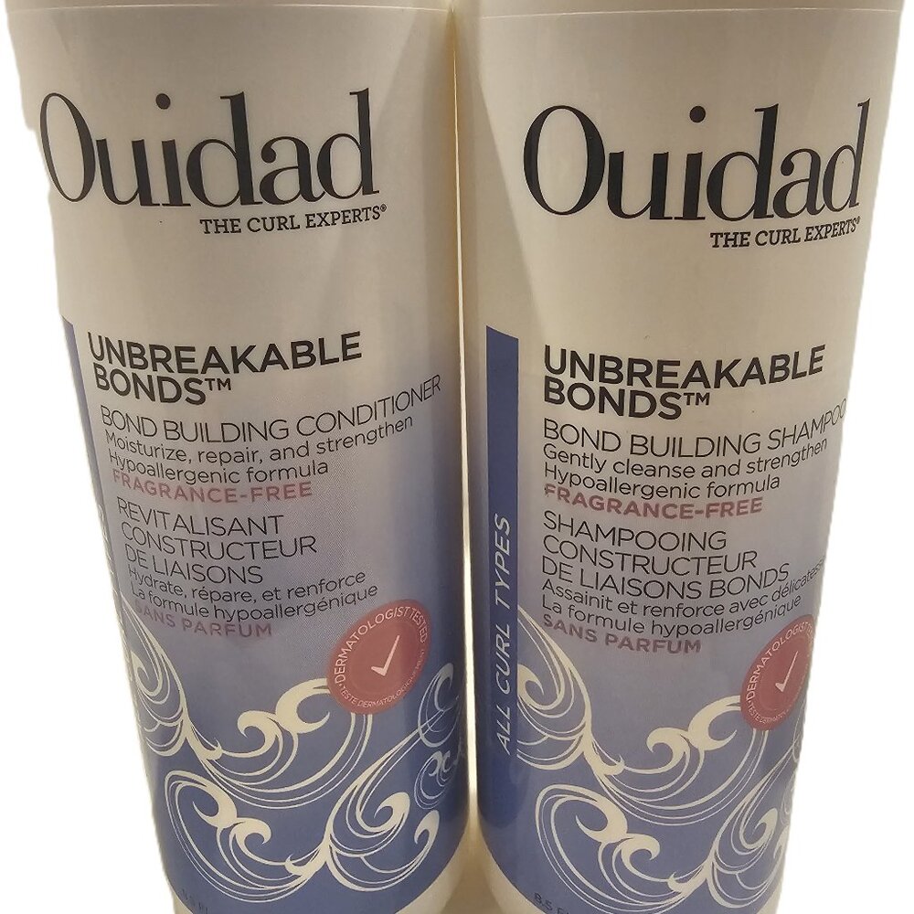 Ouidad Unbreakable bonds shampoo & Unbreakable Bonds Conditioner